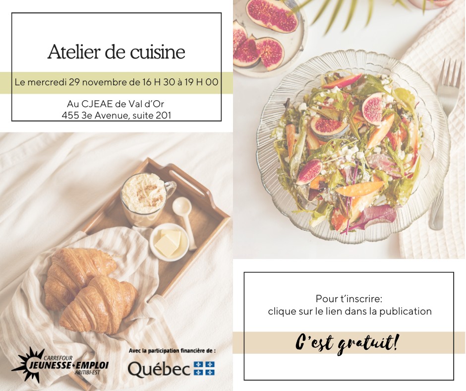Atelier de cuisine